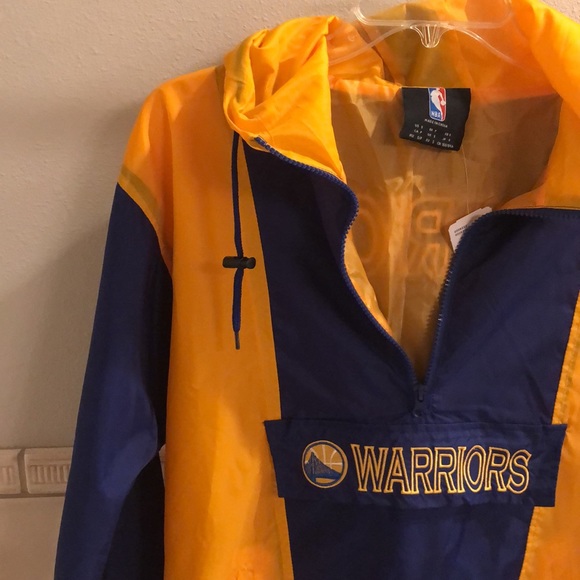 New NBA Golden Gate Warriors hooded windbreaker - Picture 4 of 10